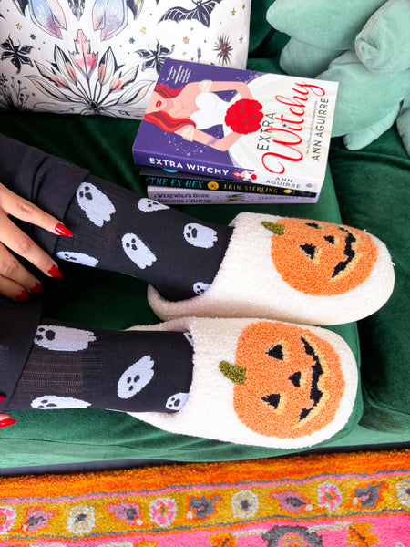 pumpkin slippers