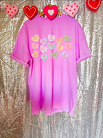 candy heart tropes tee