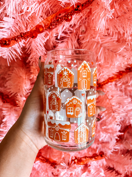 Gingerbread House Glass