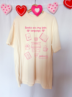 love language tee- PREORDER