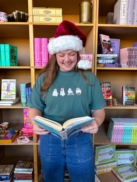 holiday cheer ghosties tee