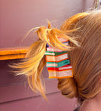 book stack hair clip